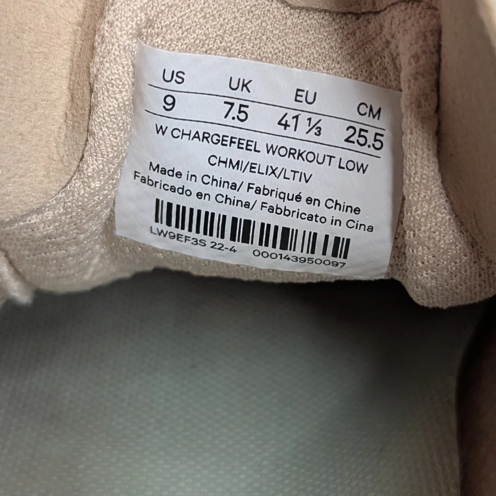Lululemon Women Chargefeel Workout Low Light Ivory White Sneakers Shoes Size 9 - Picture 7 of 8